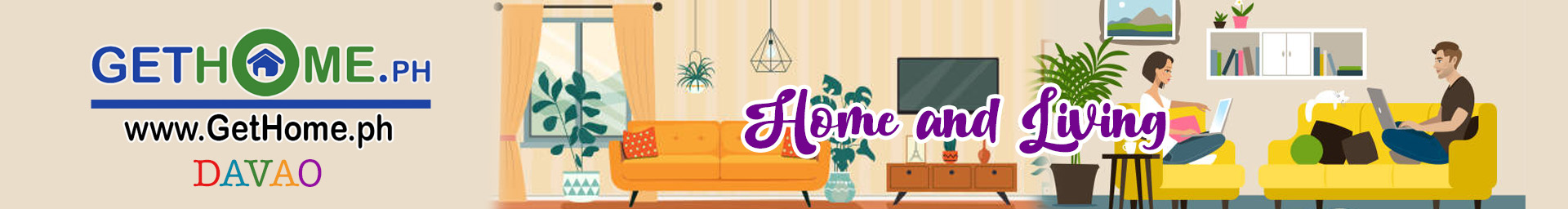 GetHomePH Logo Header Home and Living